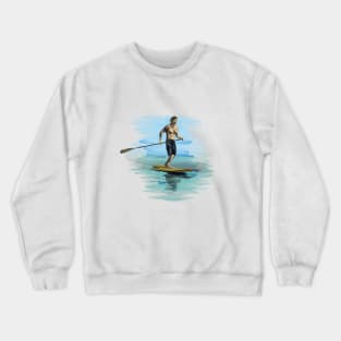 Standup paddleboarding Crewneck Sweatshirt